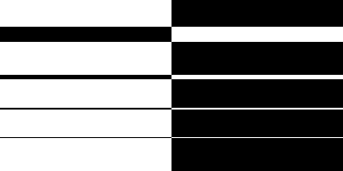 Lignes noir-blanc horizontales