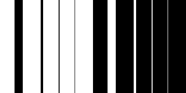 Lignes noir-blanc verticales