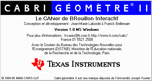 Cabri Géomètre II
